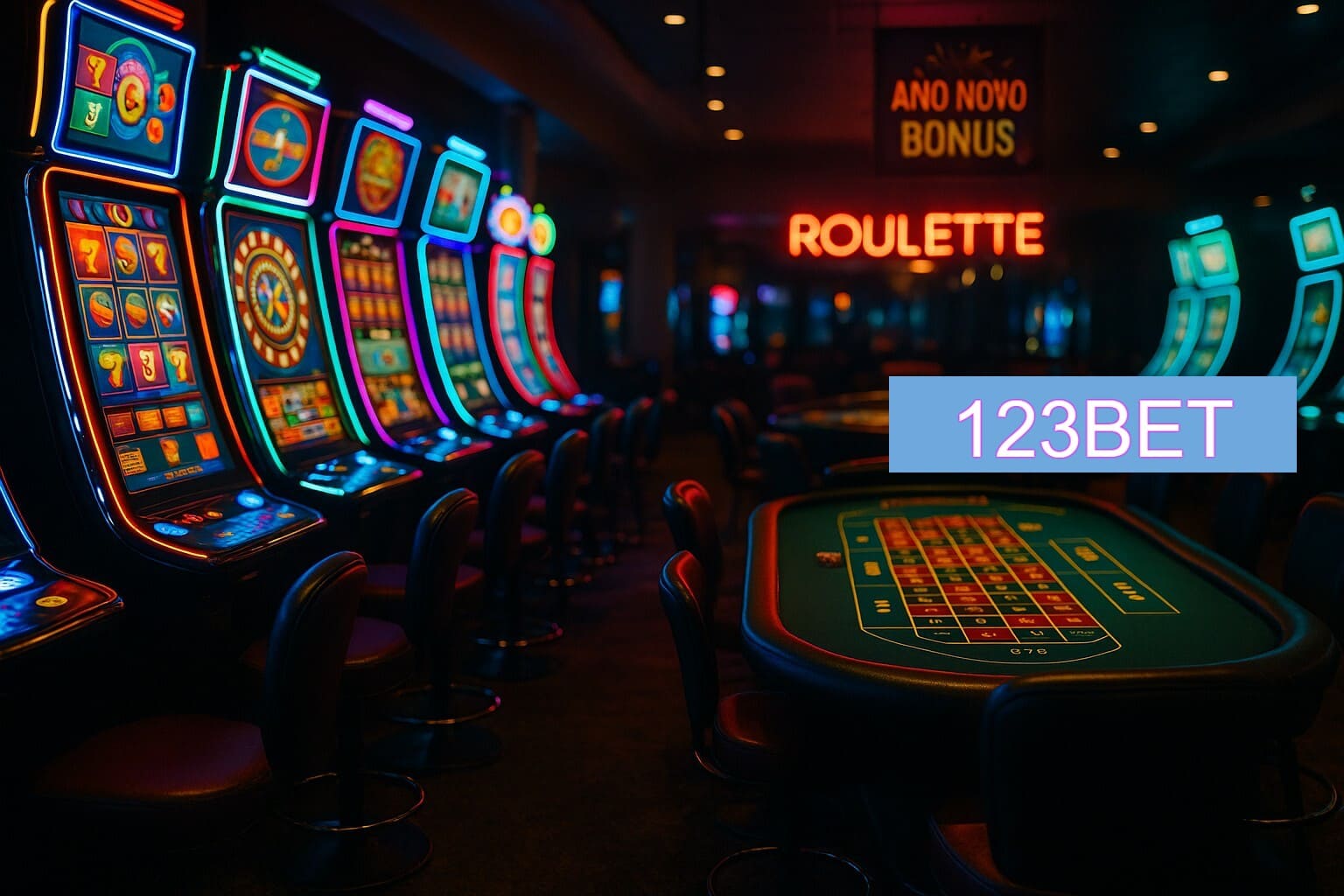 Jogos emocionantes no 123BET
